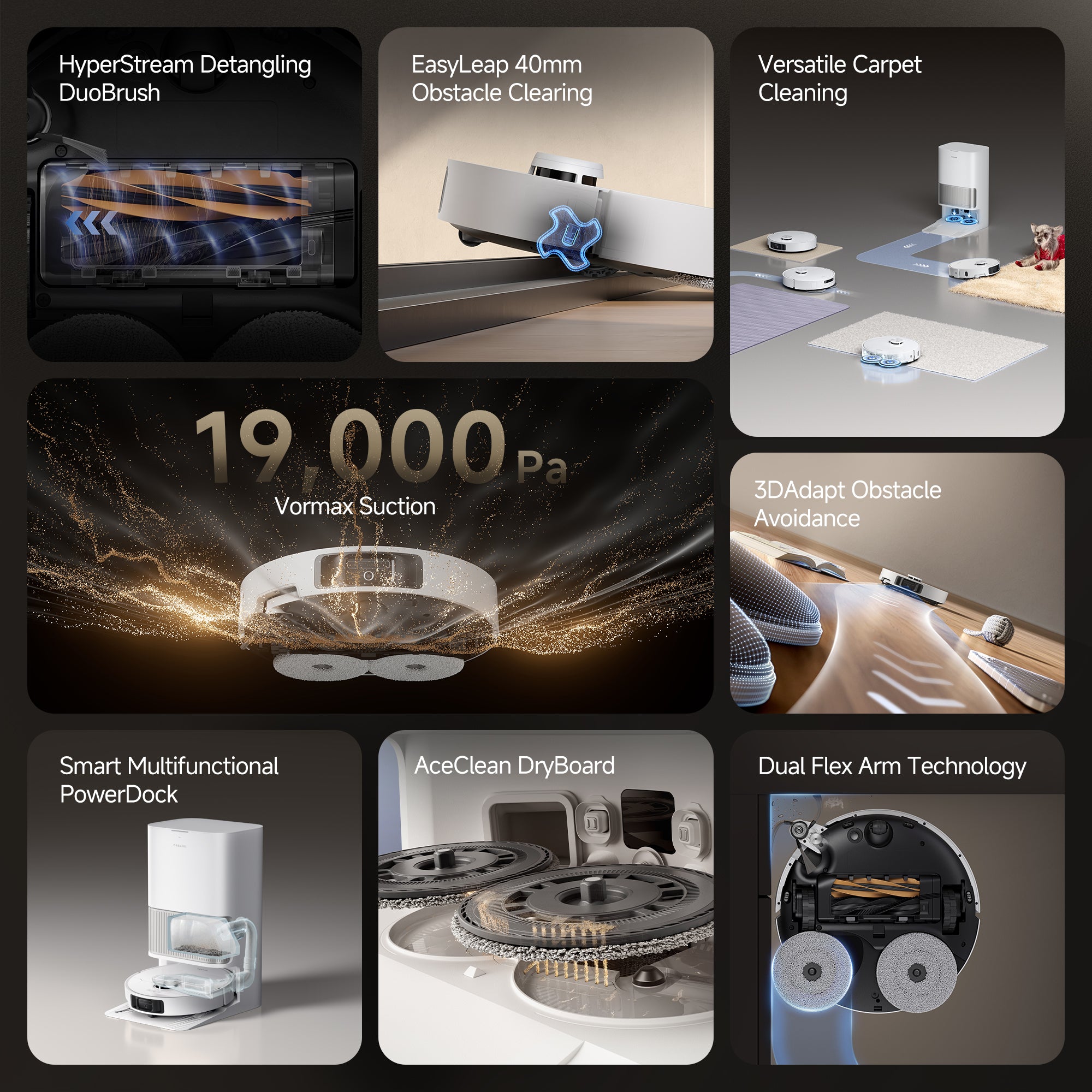 Dreame L40s Ultra Robot Vacuum and Mop - Refurbished