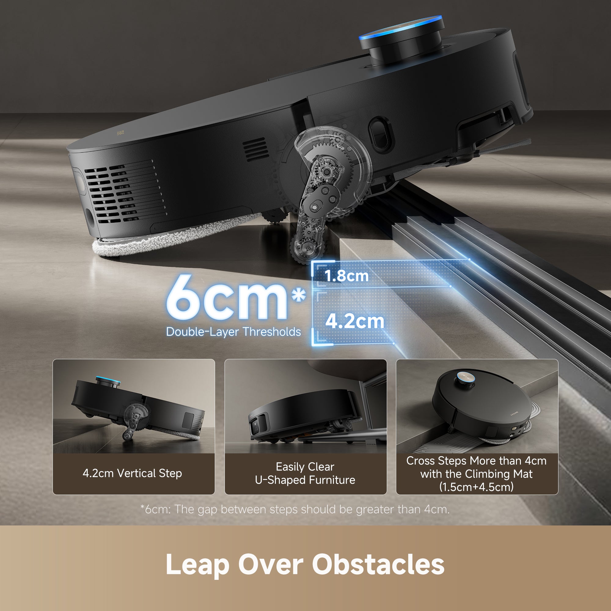 Dreame X50 Ultra Robot Vacuum and Mop-Refurbished