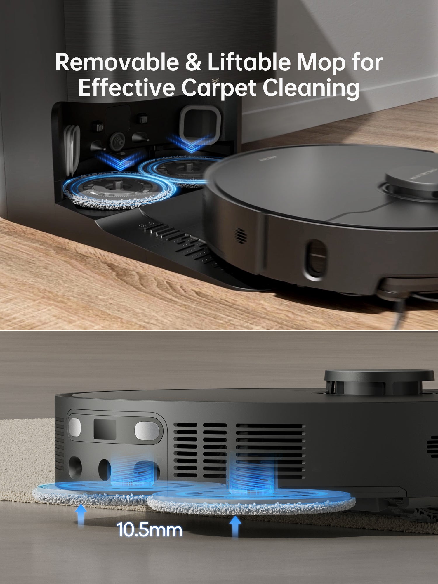Dreame X40 Ultra Robot Vacuum and Mop Cleaner - Refurbished