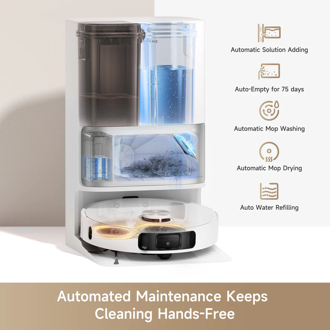 Dreame L30 Ultra S Robot Vacuum and Mop-Refurbished