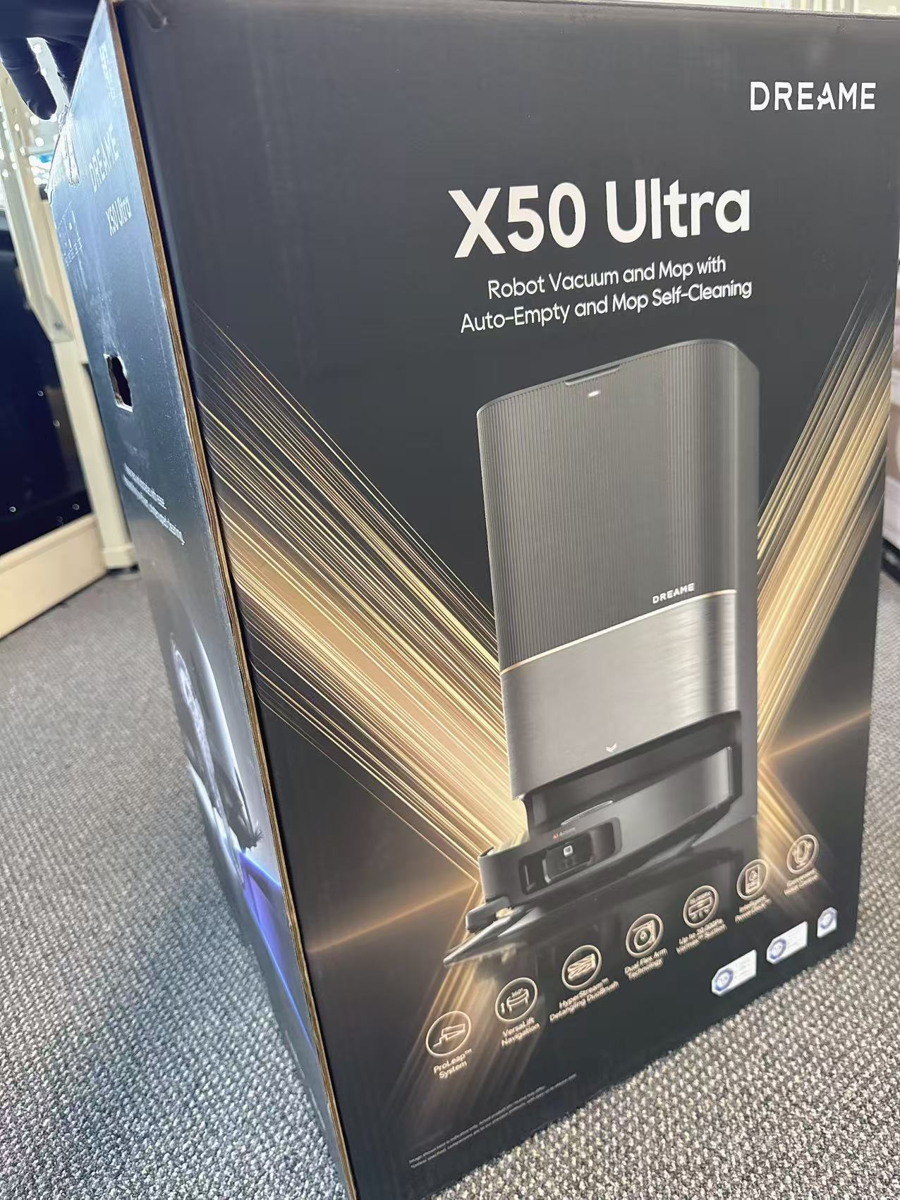 Dreame X50 Ultra Robot Vacuum and Mop-Refurbished