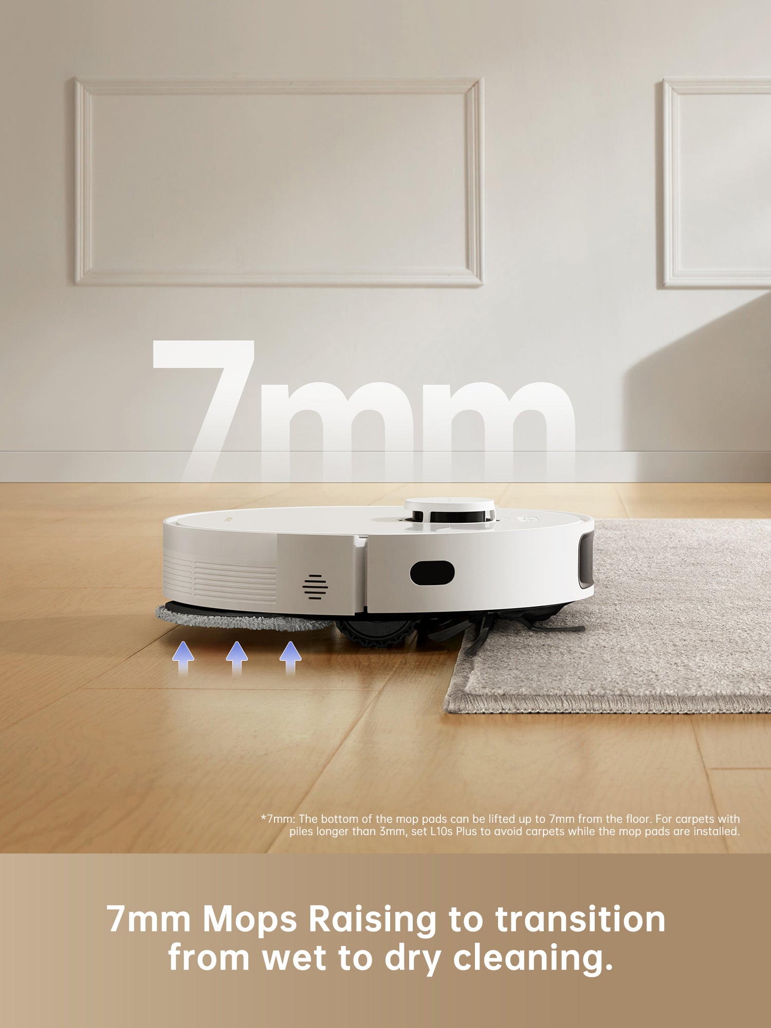 Dreame L10s Plus Robot Vacuum and Mop Cleaner-Refurbished